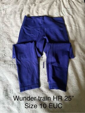Lululemon Wunder train tight 25”